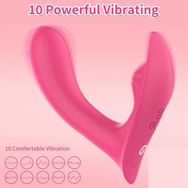 Вибратор с двойной стимуляцией