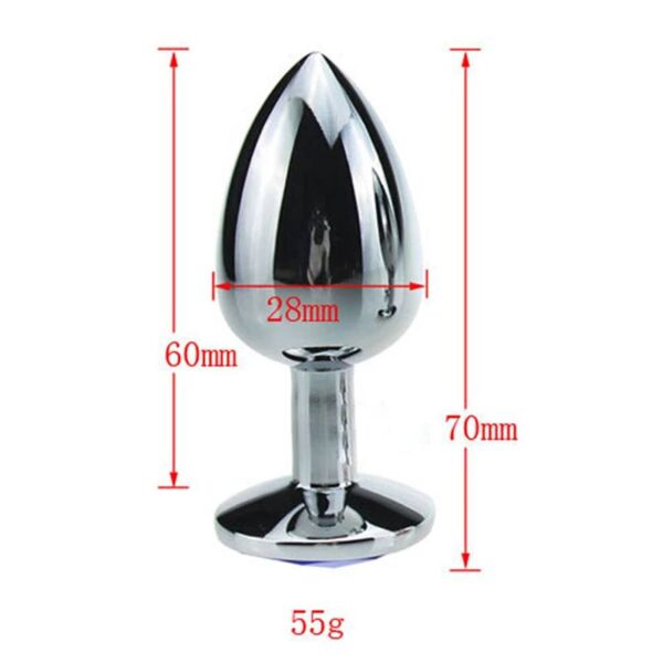 Anal plug – zanglamaydigan po‘latdan - Image 8