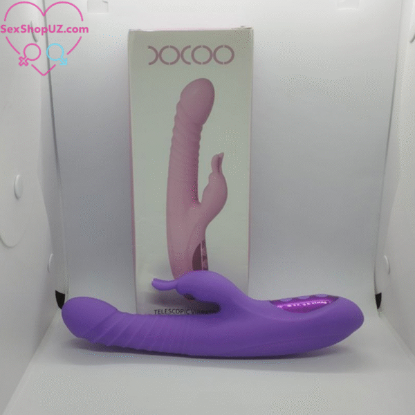Klitоr stimulyatori bilan vibrator - Image 2