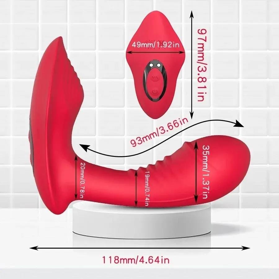 Вибратор для трусиков. SMART APP — двойная стимуляция точки G и клитора — изображение 5